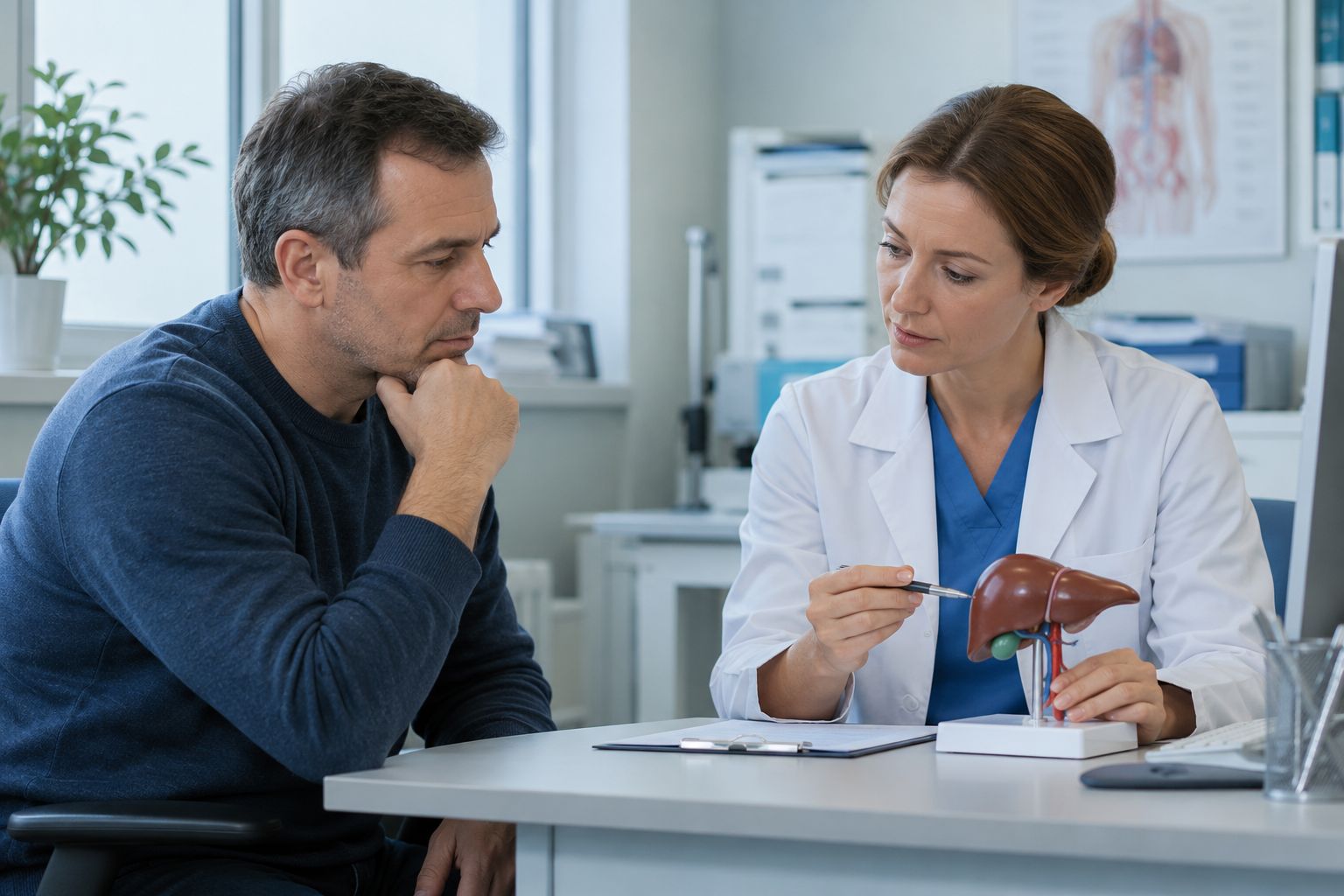 Капельница Лаеннек — врач объясняет работу печени